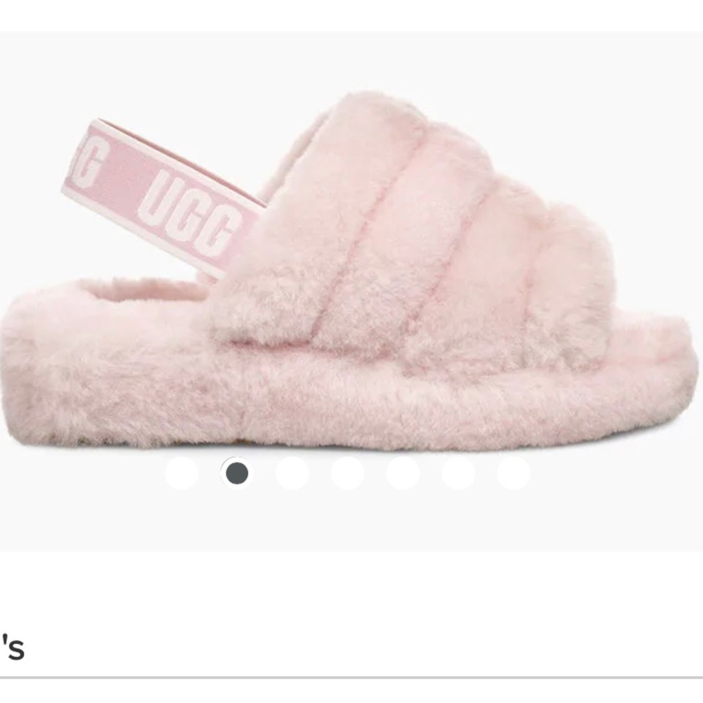 Ugg Fluff Yeah Slide in light pink